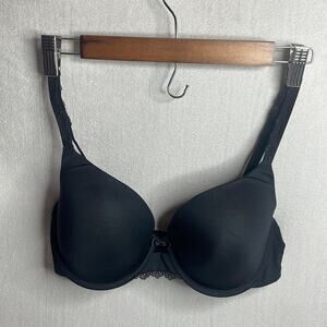 Maidenform Black underwire pushup bra size 38C